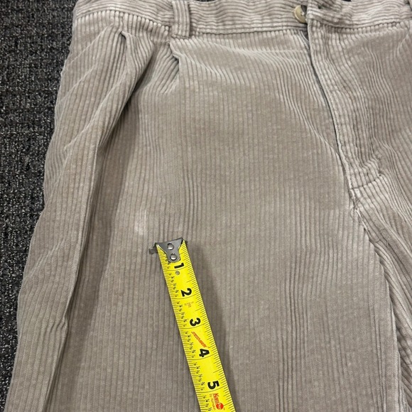 Abercrombie & Fitch Corduroy Pants Mens 38x30 Pleated Durable Goods VTG Y2K FLAW - Picture 10 of 11